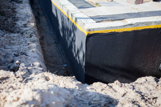 Professional Emergency Waterproofing technician working in Unionville Center, OH